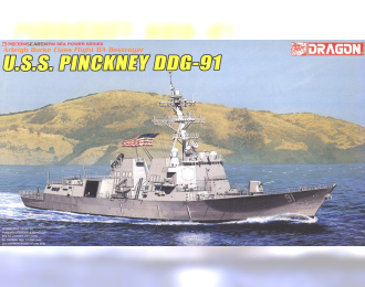 Сборная модель USS Pinckney DDG-91 Arleigh Burke Class Flight IIA Destroyer