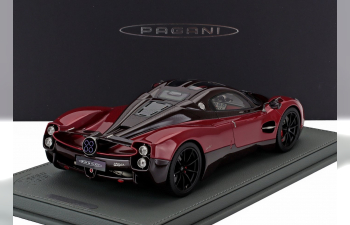 PAGANI Utopia (2022) - Con Vetrina - With Showcase, Rosso Dubai - Red