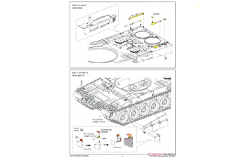 Набор деталей для улучшения Leopard 2A6 Main Battle Tank