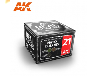 Набор акриловых красок Real Colors NATO COLORS SET