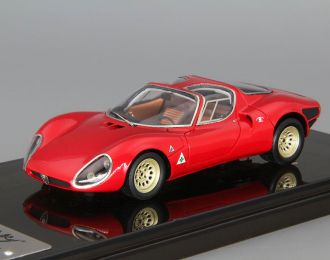 ALFA ROMEO 33 Stradale prototipo, red