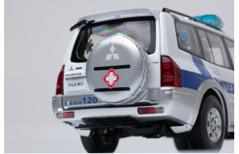 MITSUBISHI Pajero V73 Shanghai Medical Emergency Center, grey/blue