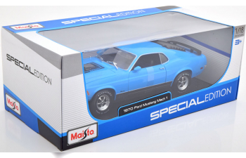 FORD Mustang Mach 1 (1970), blue black