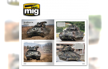 Журнал "M2A3 BRADLEY fighning vehicle im europe in detail VOL 2"(на английском языке)