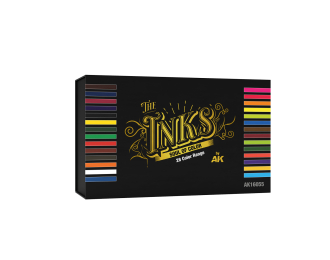 Специальный набор акриловых красок с полным спектром чернил / SPECIAL BOX FULL RANGE THE INKS