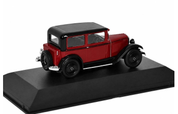 SKODA 422 Tudor (1930), dark red/black