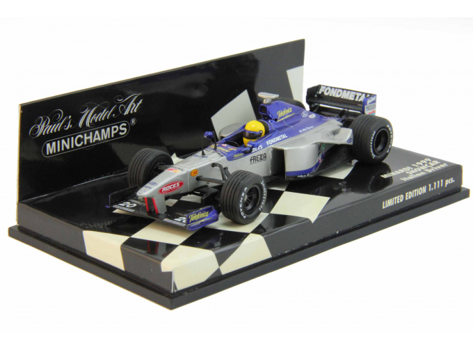 Minardi Showcar Italian Driver (1999), silver / blue