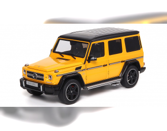 MERCEDES-BENZ G-CLASS G63 AMG (W463) V8 BITURBO (2015), sunbeam yellow