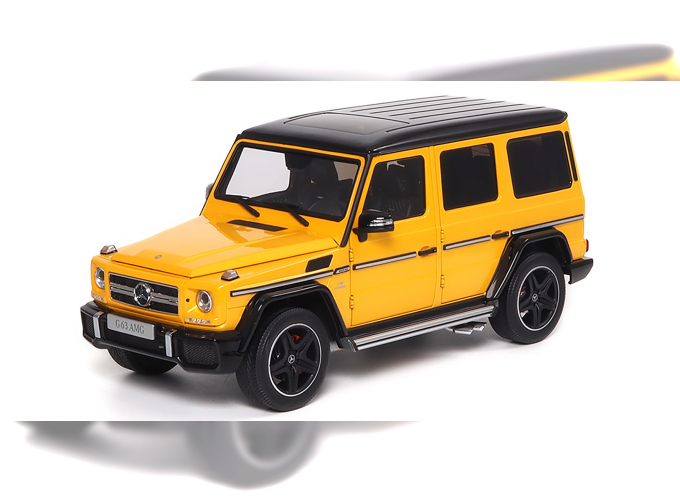 MERCEDES-BENZ G-CLASS G63 AMG (W463) V8 BITURBO (2015), sunbeam yellow