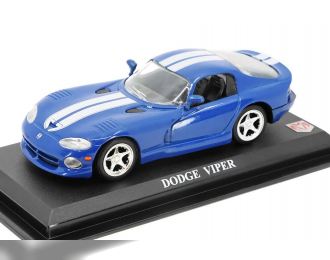 DODGE Viper, blue / white