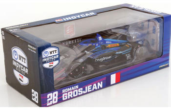 HONDA №28, NTT Indycar Romain Grosjean (2023)