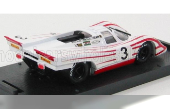 PORSCHE 917k 4.5l №3 24h Daytona 1970 K.Ahrens - V.Elford, White Red