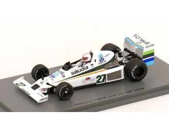 WILLIAMS FW06 №27 2nd USA East GP Formula 1 Alan Jones (1978)