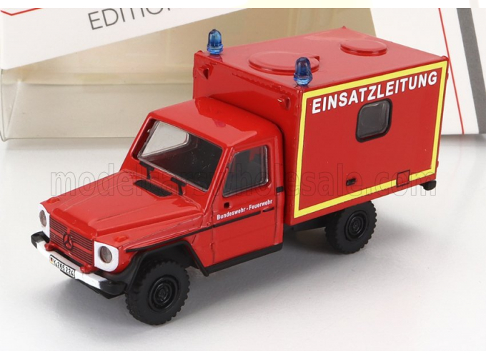 MERCEDES-BENZ G-class Van Feuerwehr (1980), Red Yellow