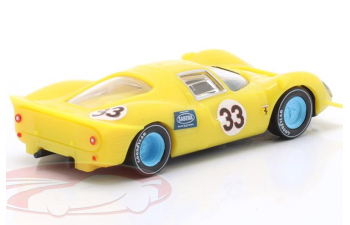 FERRARI 412 P №33 24h Daytona Willy Mairesse, Jean Blaton (1967), yellow