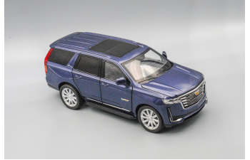 CADILLAC Escalade, синий, 21 см