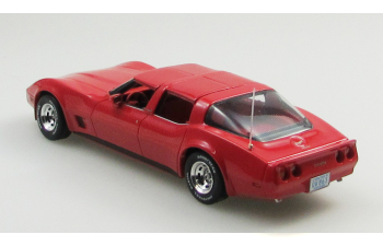 CHEVROLET Corvette America 4 door sedan - closed roof (1980), red