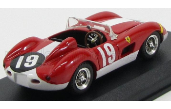 FERRARI 500trc Spider №19 Nurburgring (1957) Bauer - Kochert, Red White