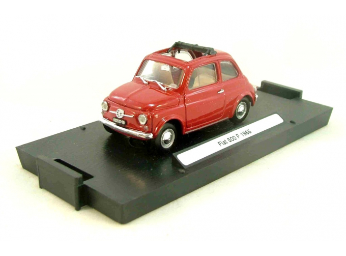 FIAT 500 F (1965), red