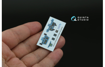 3D Декаль Включенные дисплеи кабины для QD48667 Суххой-30СМ (Звезда)