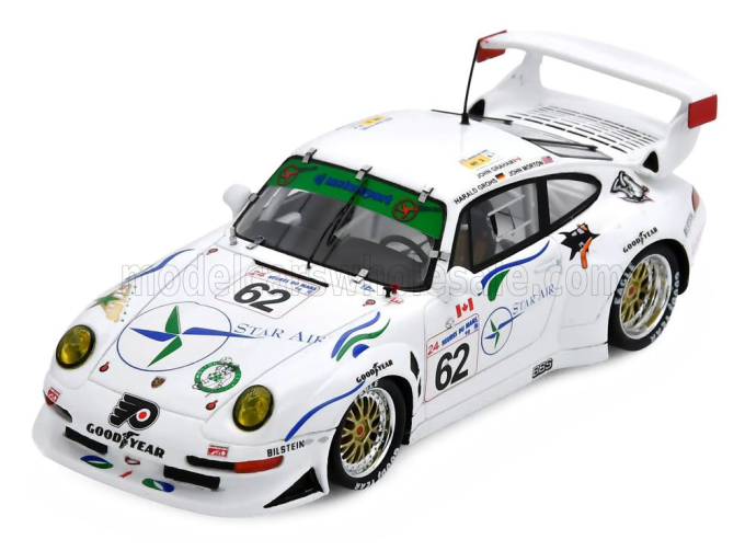 PORSCHE 911 993 GT2 EVO Team CJ Motorsports 24h Le Mans (1998) John Morton - Harald Grohs - John Graham