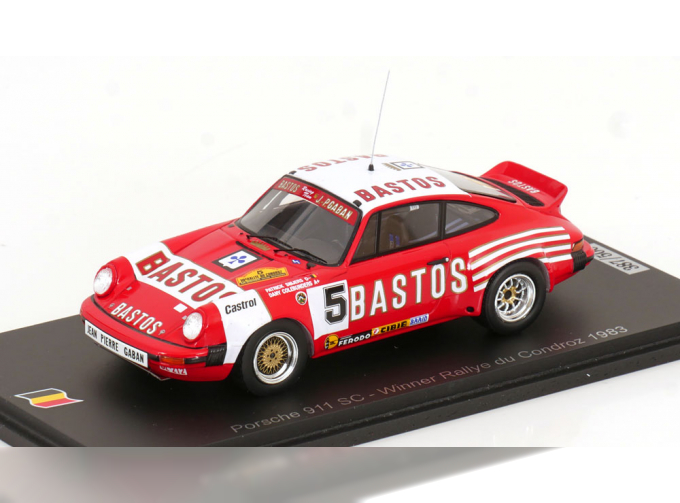 PORSCHE 911 SC Winner Rally du Condroz, Snijers/Colebunders (1983)