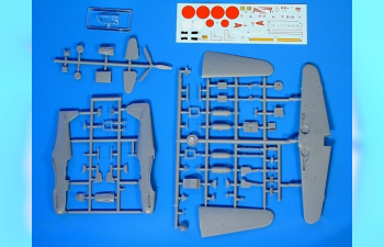 Сборная модель Ki-61 Tei Silver