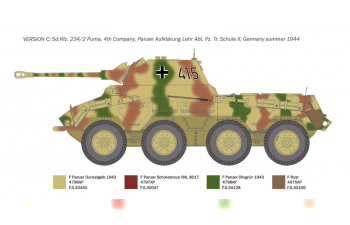 Сборная модель Sd.Kfz 234/2 Puma