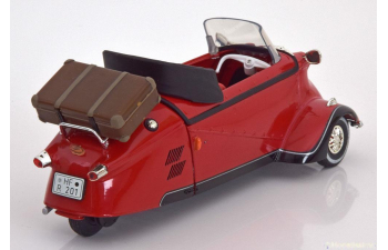 MESSERSCHMITT KR 201 Kabinenroller Roadster, red