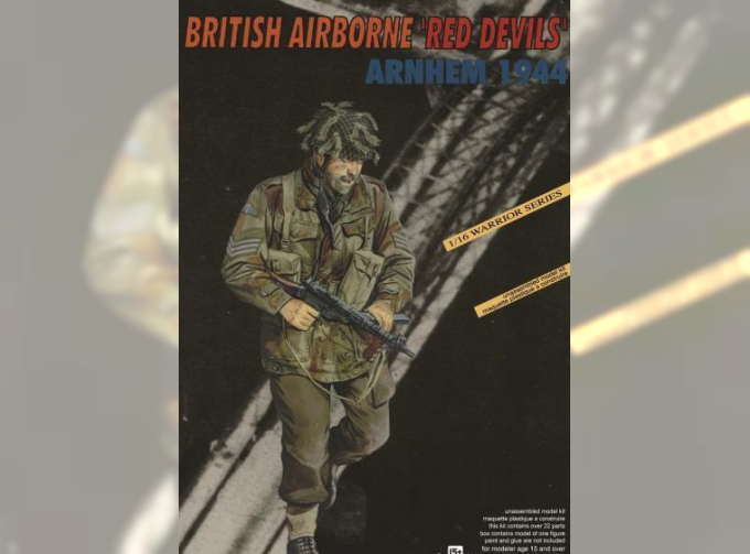 Сборная модель фигурки BRITISH AIRBORNE 'RED DEVIL' (ARNHEM 1944)