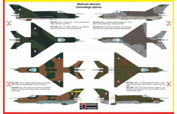 Сборная модель KPM0018 MiG-21MF