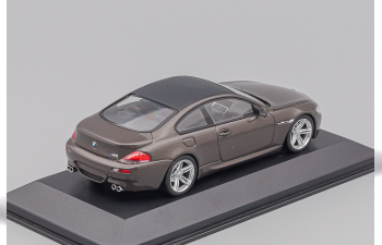 BMW M6 Coupe 2007, brown metallic