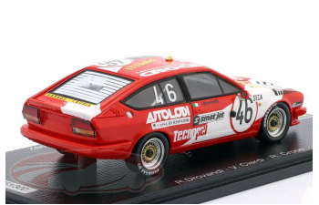 ALFA ROMEO Alfetta GTV6 №46 24h Spa Vittorio Ciardi, Renato Croce, Rinaldo Drovandi (1982)
