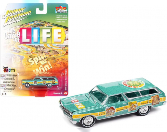 CHEVROLET Station Wagon Game of Life (1965), Artesian Turquoise Poly