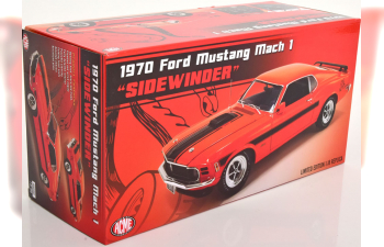 FORD Mustang Boss Mach 1 Sidewinder (1970), light red/ black