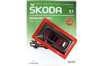SKODA Octavia I (1997), dark red
