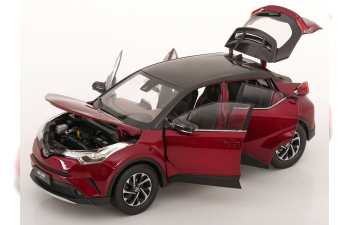 TOYOTA Izoa (2020), red metallic/black