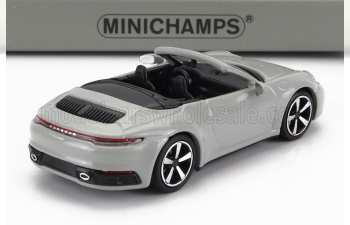 PORSCHE 911 992 Carrera 4s Cabriolet Open (2019), grey