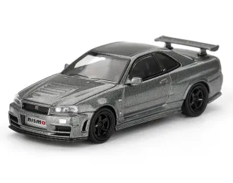 NISSAN Skyline GT-R (R34) NISMO BNR34 CRS Version (1999), grey