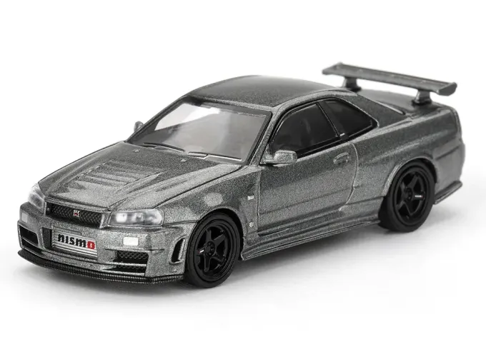 NISSAN Skyline GT-R (R34) NISMO BNR34 CRS Version (1999), grey