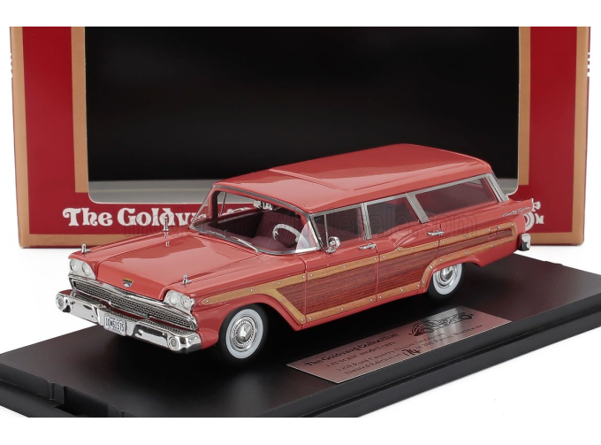 FORD Country Squire Sw Station Wagon (1959), Copper Wood