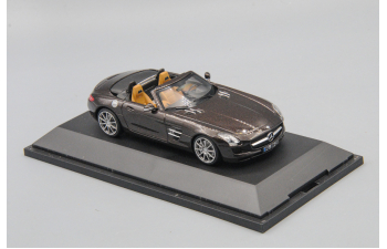 MERCEDES-BENZ SLS AMG Roadster (A197) (2012), brown