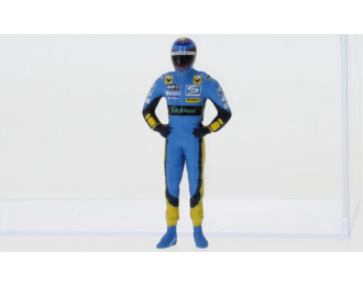 Фигурка Фернандо Алонсо #5 Renault R25 Formula 1 (2005)
