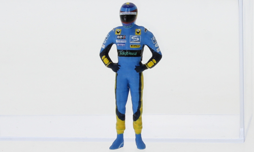 Фигурка Фернандо Алонсо #5 Renault R25 Formula 1 (2005)