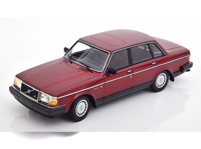 VOLVO 240 GL Saloon (1986), red metallic