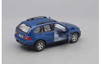 BMW X5, blue