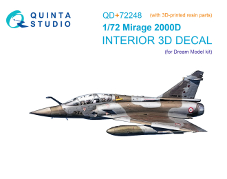 3D Декаль интерьера кабины Mirage 2000D (Dream Model) (с 3D-печатными деталями)