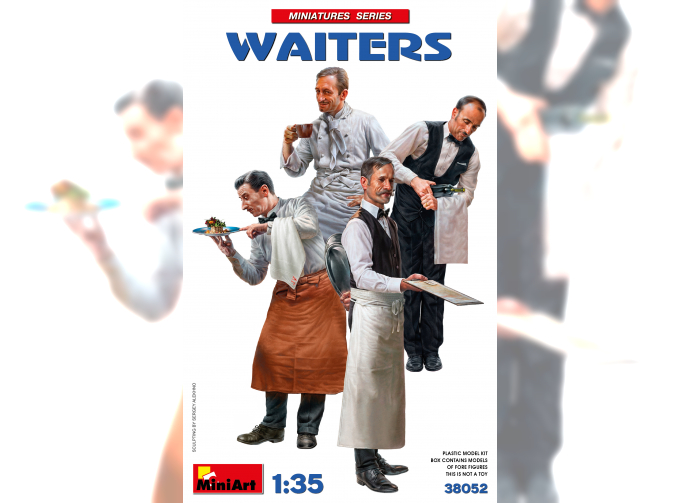 Сборная модель FIGURES Waiters - Camerieri