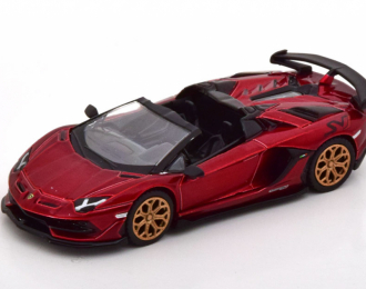 LAMBORGHINI Aventador Svj Roadster Lhd (2018), Rosso Efesto - Red Met