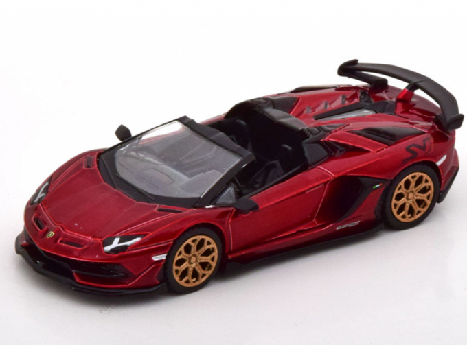 LAMBORGHINI Aventador Svj Roadster Lhd (2018), Rosso Efesto - Red Met